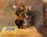 Flowers and Japanese book 1882